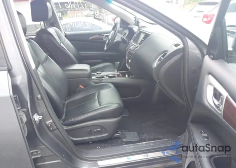 2015 Nissan Pathfinder Platinum from USA, damaged, VIN 5N1AR2MM1FC720767